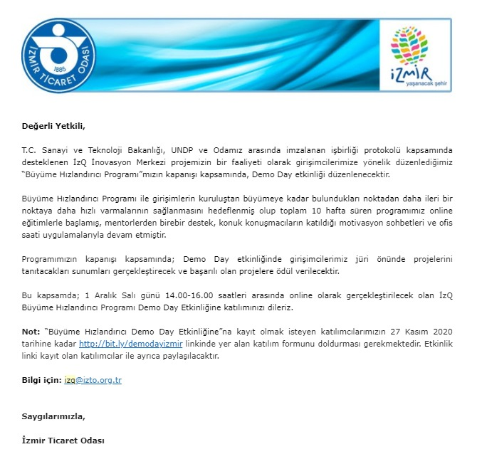 MeshineTech's tweet image. #DemoDayİzmir deyiz 🖐️ Eğlence sektörüne yönelik sunumumuzla değerli İzto üyelerine tanıtımımızı gerçekleştiriyoruz.  
buff.ly/3qjhYiv