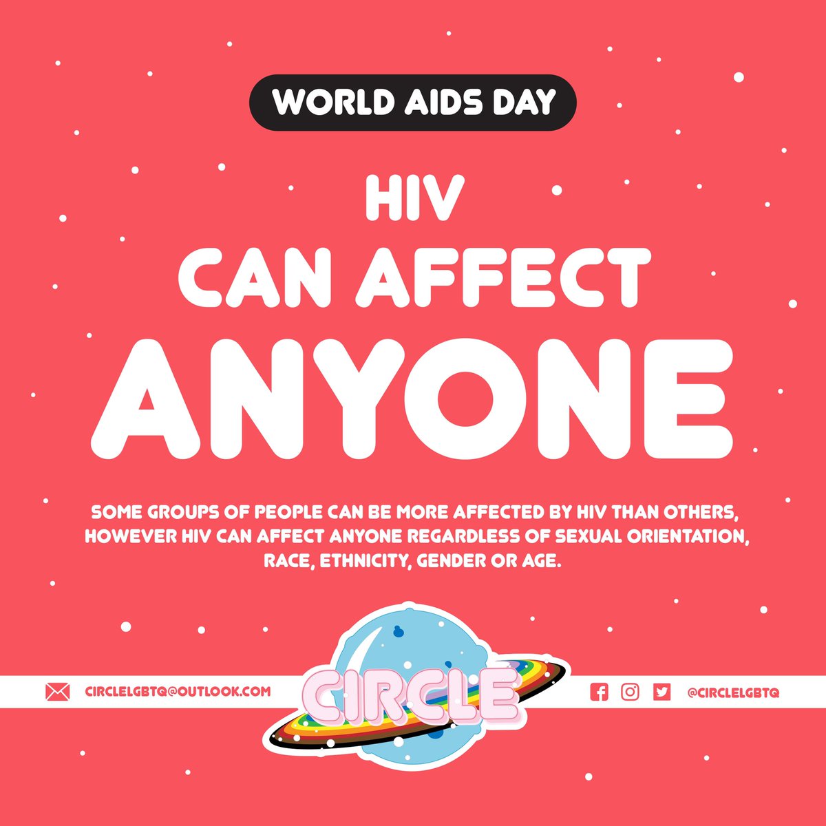 circleLGBTQ's tweet photo. ❤️ #WorldAIDSDay #WorldAIDSDay2020 ❤️ 2/2 https://t.co/CKFOZ25Xd9