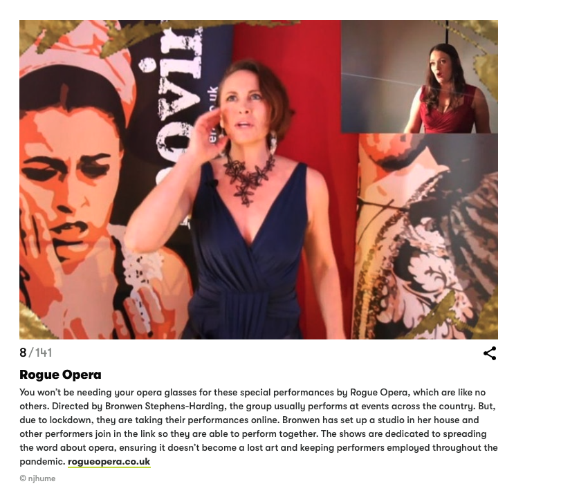 Bronwen at Rogue Opera tweet media