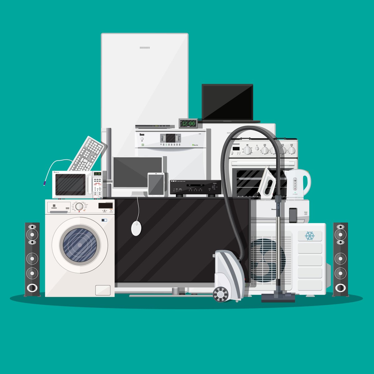 Here's how to recycle electrical items>> #electricalrecycling hubs.ly/H0BxCrV0