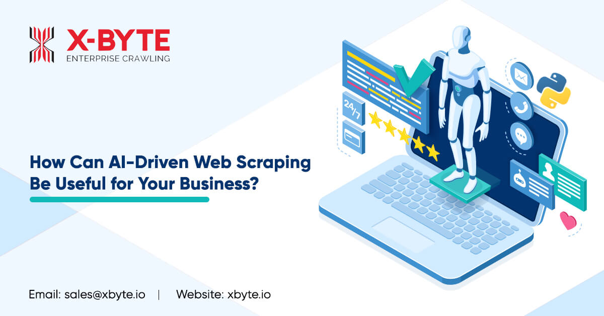xbyteio's tweet image. This blog is about How Can AI-Driven Web Scraping Be Useful for Your Business and how you can do data extraction with an AI-powered web scraper.
Know More: xbyte.io/how-can-ai-dri…
#AIWebScraping #AIWebCrawler #MachineLearningWebScraping #xbyteio #USA #UK #Australia #UAE