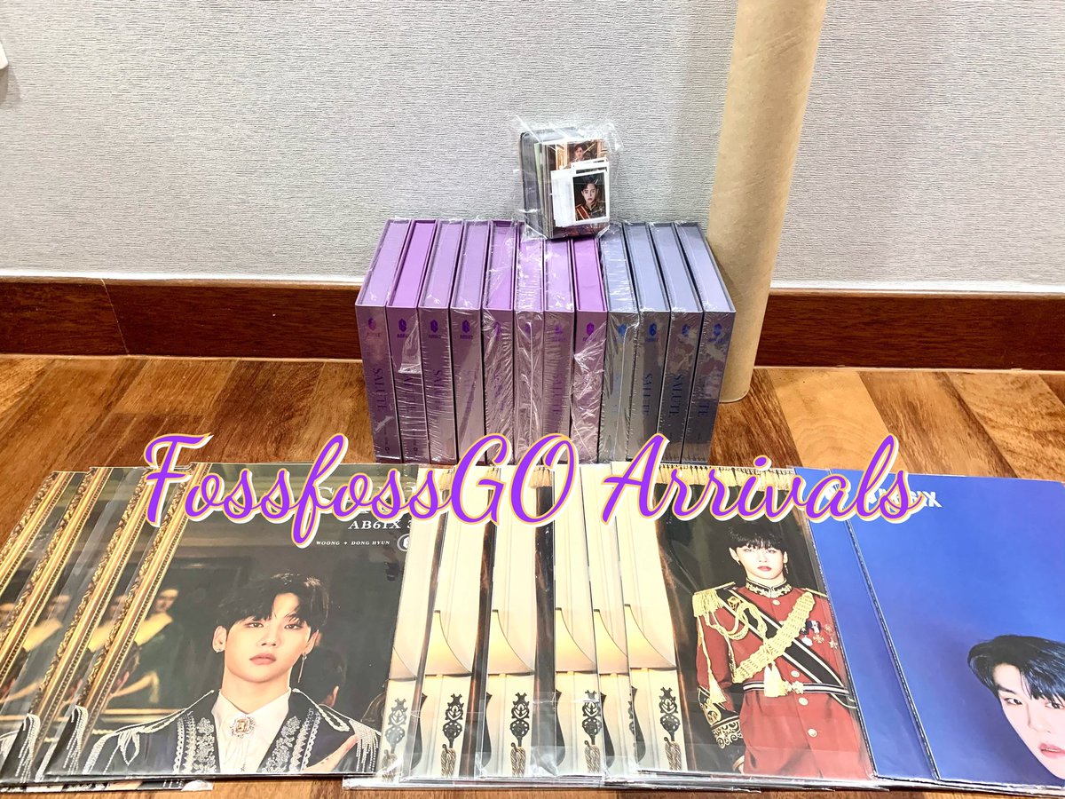 fossfossGO's tweet photo. #FossfossArrivals ๐๐
Ab6ix Makestar A + Normal + MMT + Yes24
Thank you everyone for your patience. Delivery pick up will be scheduled tomorrow ๐
#FossfossGO #Ab6ix https://t.co/LWlfzzWiZ2