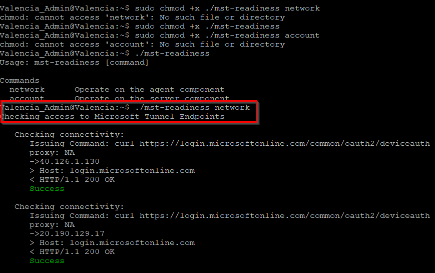 mwbengtsson's tweet image. So, this is what it looks like when testing connectivity for #Microsoft Tunnel Gateway in Ubuntu. #linuxnoob #mem #memintune #msintune