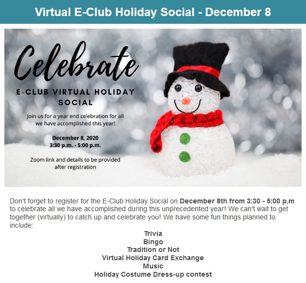 AaccEsi's tweet photo. Happy December! We know this year has been crazy but we want to end it on a high note by taking time to appreciate all you have accomplished and celebrate together @ our Virtual Holiday Social.

https://t.co/o5bXtY5YW7

#AACCEntrepreneurs #AACCESI #AACCRiverhawks #AACC #aacceclub https://t.co/13vTSKNHSx
