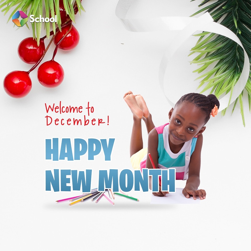 STTVSchool's tweet photo. We welcome our students to an eventful December.🥳
Happy New Month!

#happynewmonth #December #school #learning #education #homeeducation #elearning #tvschool #sttvschool https://t.co/B4uDTPieBn