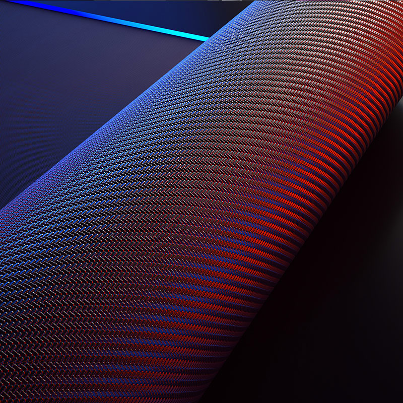 RGB Gaming Mouse Pad with 4 USB Ports