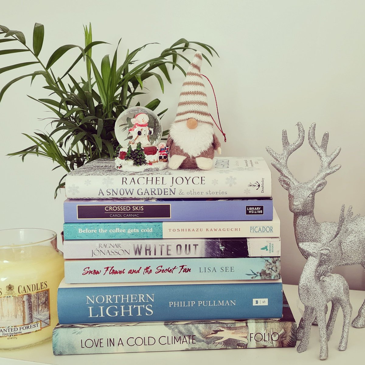 EmseyLou12's tweet photo. Frosty book stack to celebrate December's arrival!
#frostybookstack #December #bookstagram
https://t.co/63fUX3kkJj https://t.co/lcNnww7EcW