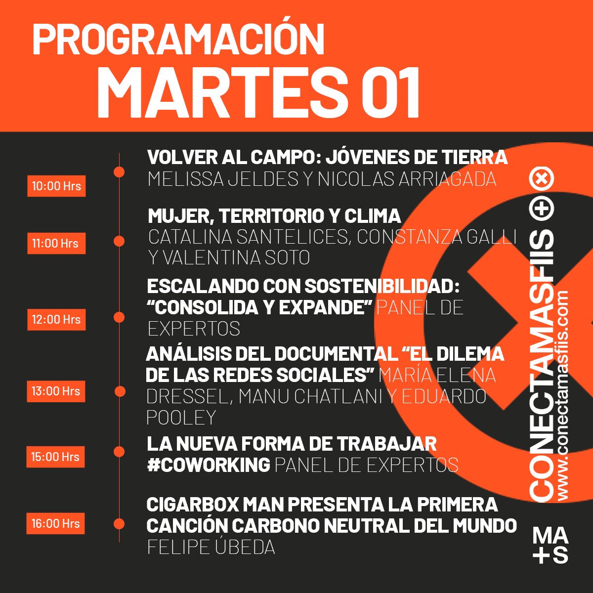 conectamasfiis's tweet photo. ➕Hoy queremos que nos acompañen disfrutando del mejor contenido en vivo. ¿Les esperamos?
🔴Por https://t.co/iWaX7BSSEy https://t.co/5npkkthduk