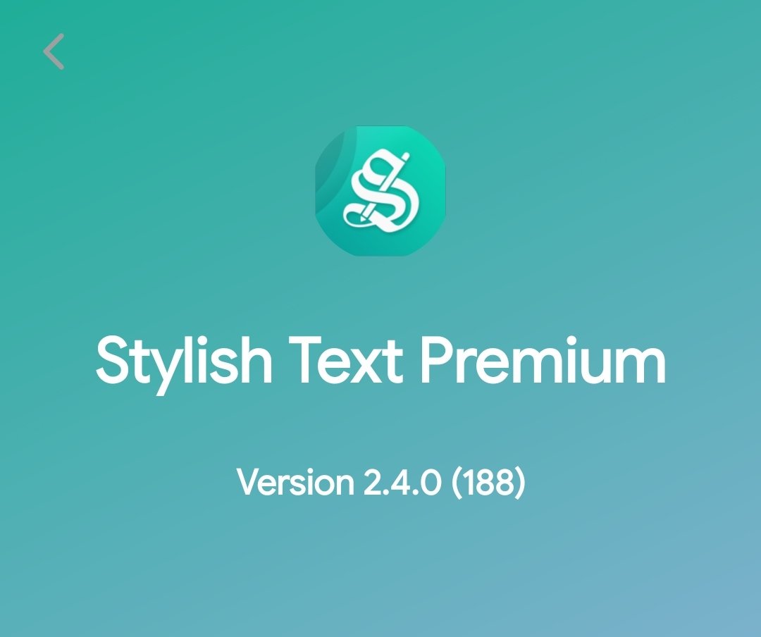 lopa_31's tweet photo. Yeh! I Got it, Primium for Stylish Text.
The Best app to text in stylish way faster with many more style.⚡
Go For It on Play Store/App Store.
Also Do Follow it on social media for Free Premium Like I Got and Also For Latest Updates.
 @StylishTextApp https://t.co/IQe7rkCdV9
