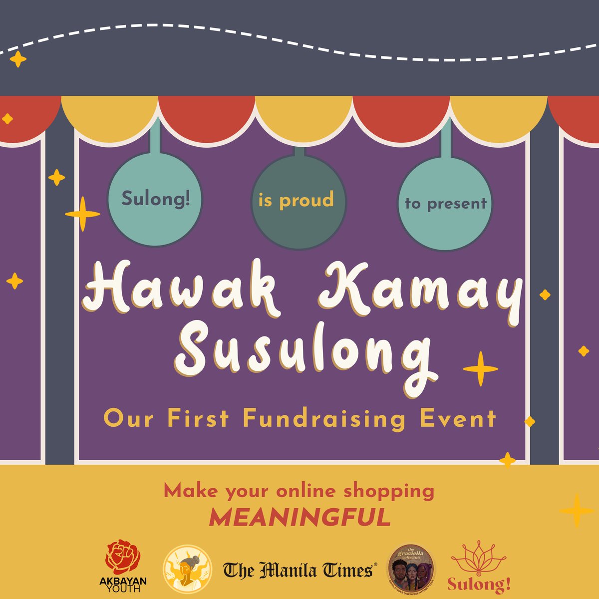 sulong_ph's tweet photo. Hungry for delicious food? 🍰
Want to shop for a new wardrobe? 👜
Sulong’s got you covered!

By partnering with several different local businesses, Sulong! proudly presents our first ever fundraising ever, ‘Hawak Kamay Susulong’! https://t.co/sM0pmVaWSO