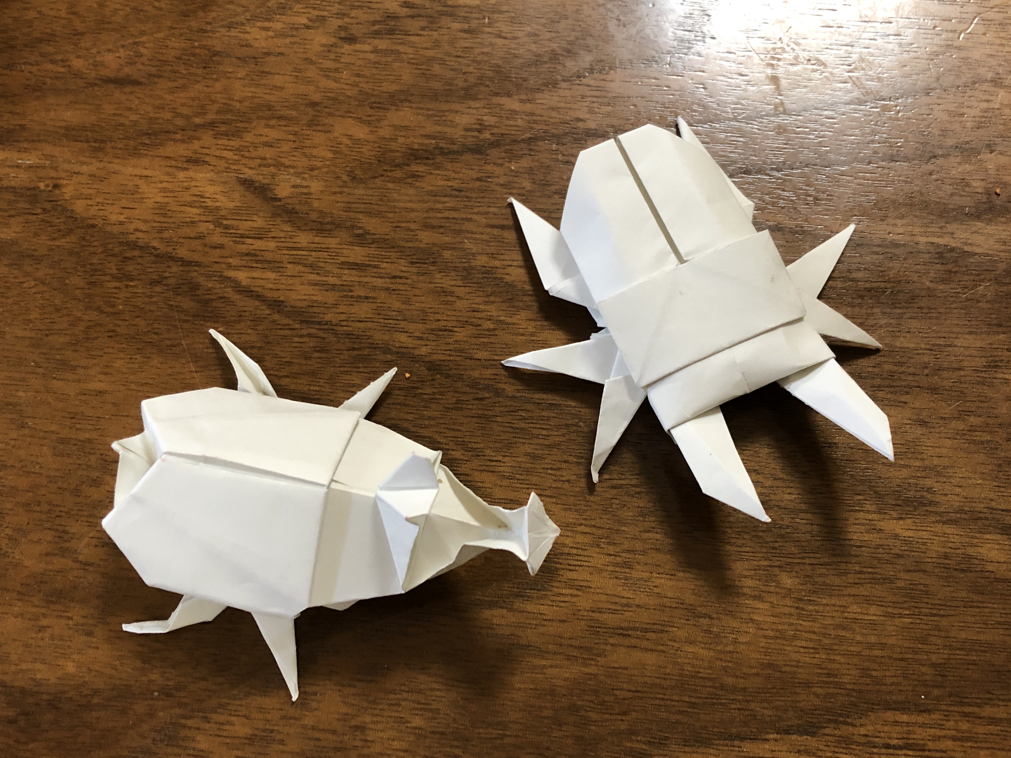 タップダンサー 景山恵 娘が学校のお友達に教えてもらったらしい 最近の折り紙は随分ハイレベルだなあ 折り紙 カブトムシ クワガタ 一つ作るのに3枚使う T Co Bgr6hnmhei Twitter