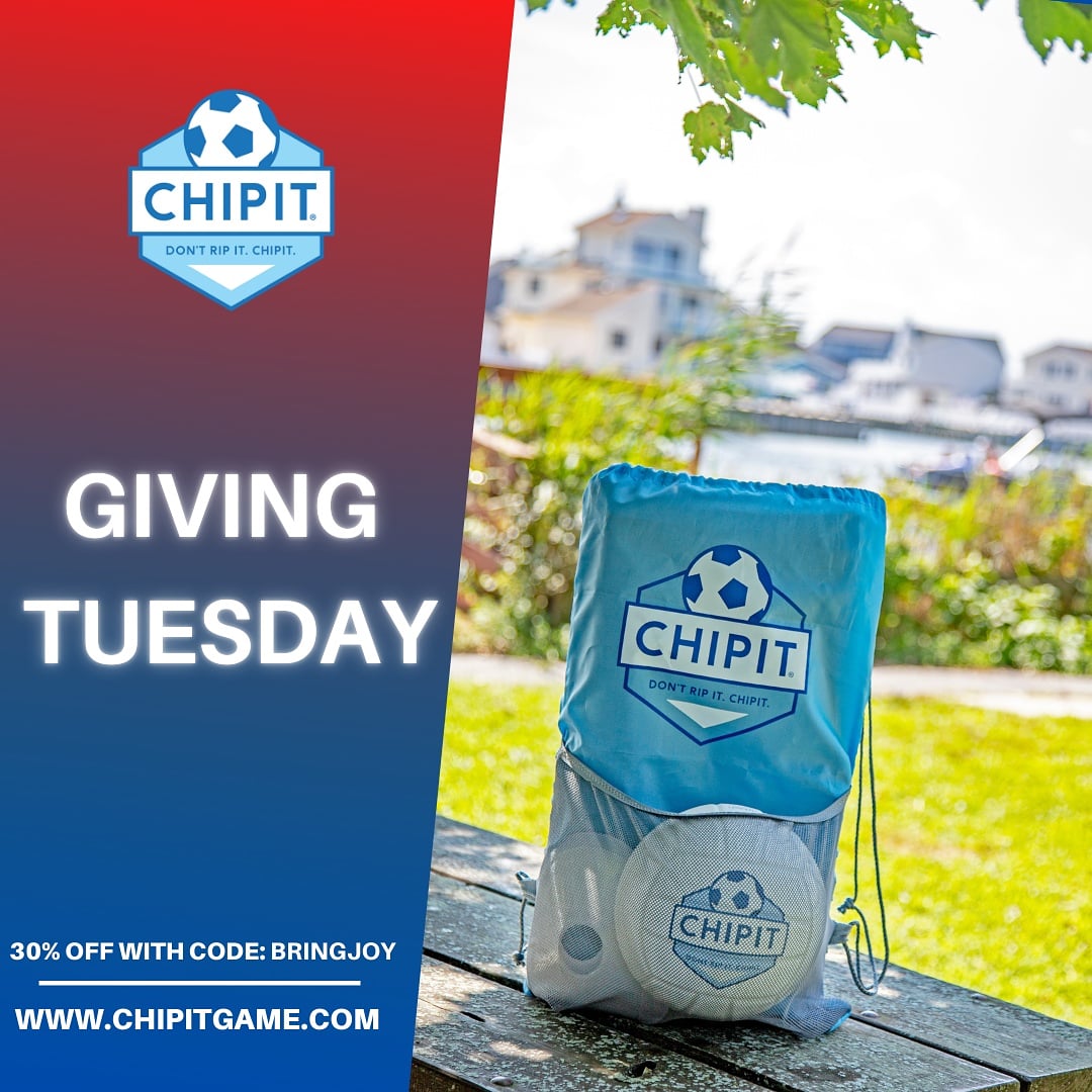 ChipitGame's tweet photo. It's #GivingTuesday so let's start the 
#25DaysofChristmas off right 🎅

30% OFF all products with code: BRINGJOY

https://t.co/wThtzB3XAU 

#tuesdayvibe #shopsmall #onlineshopping #gifts #soccer #mlsplayoffs #fun #games https://t.co/NPRRNNfrtE