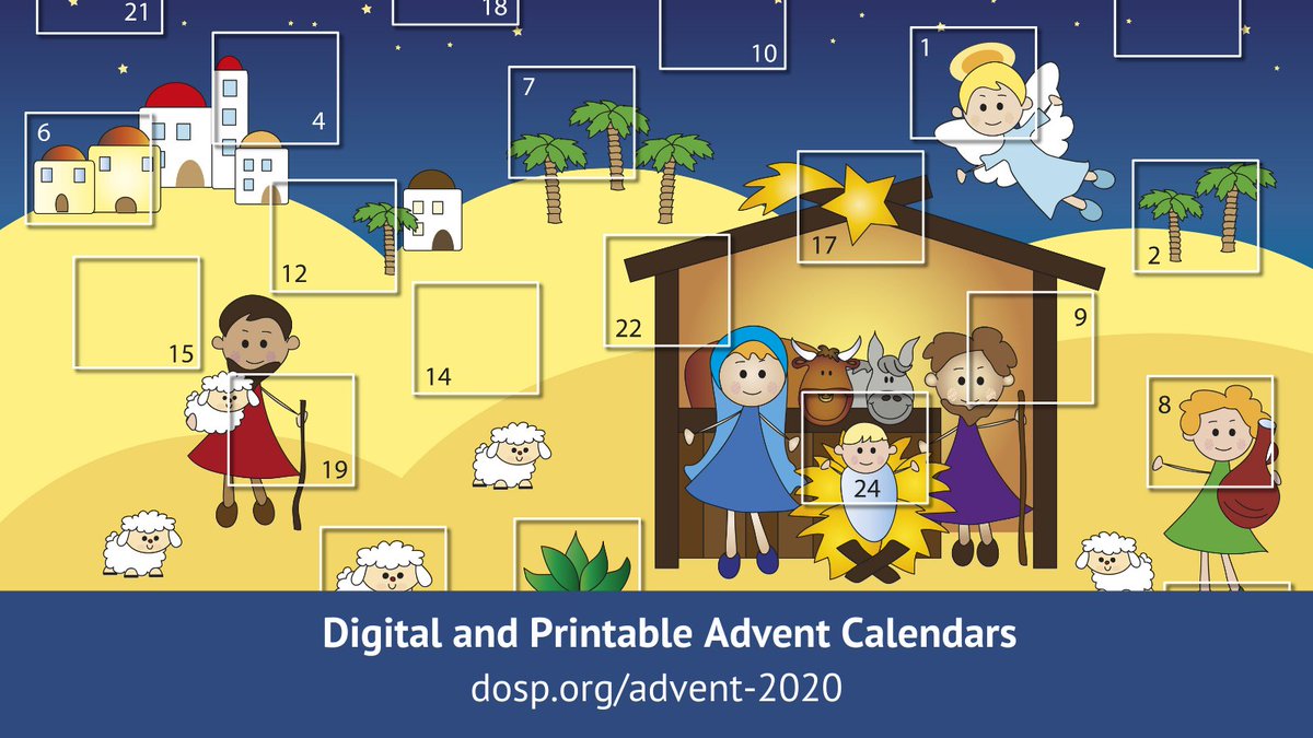 DioStPete's tweet photo. Are you using an #Advent calendar to help prepare for the birth of Jesus? Find free digital and printable options for families and individuals on our website: https://t.co/QLZNOcWwcm. #DOSPadvent #courageouslyliving https://t.co/Le8uuW21uM