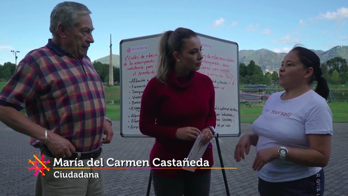 María y Hernando, la familia Barrera Castañeda, plantean que dentro de las necesidades de los firmantes de paz se encuentra la necesidad de una formación académica y alternativas productivas. Esas necesidades están contempladas en el #AcuerdoDePaz