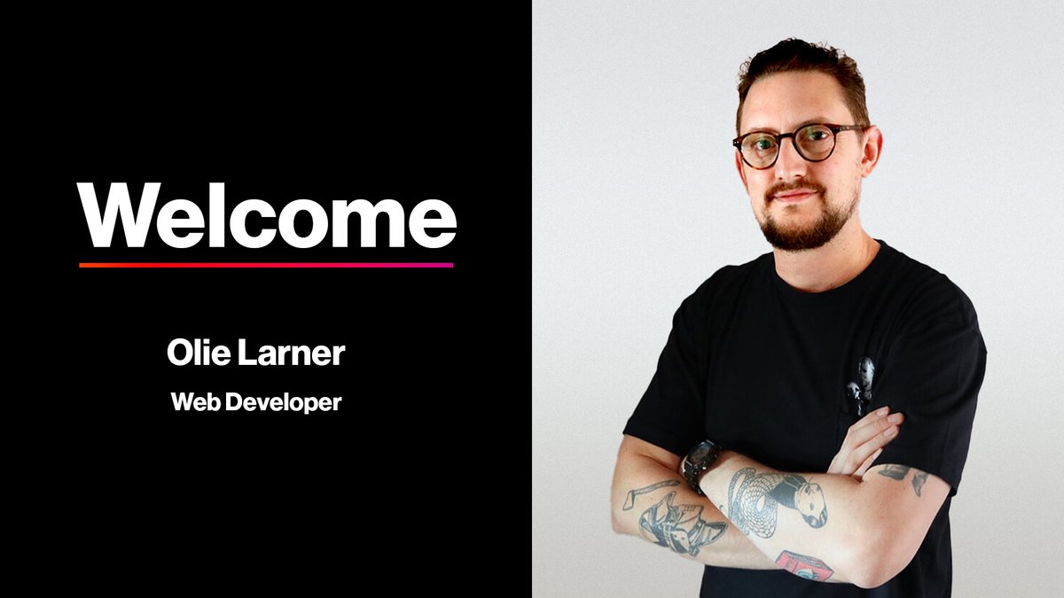 silveragency's tweet photo. Weโre delighted to welcome another great member to Team Silver!
Olie joins us as a Web Developer, bringing a wealth of knowledge and experience to the role. We can't wait to get stuck in with him and begin some awesome projects.
Welcome to the team, Olie!
#silverstarter https://t.co/3SilNU6qso