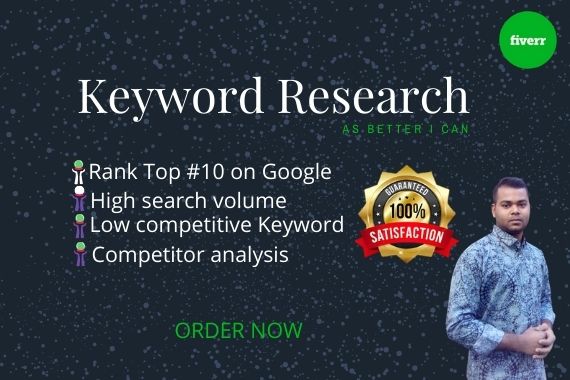 The Best Keyword Research Service to Boost Your SEO

visite here
fiverr.com/syeaeidsalmin/…

#keywordresearch
#keywordgenerator
#seo
#seokeywordresearch
#seoexpert
#niche
#nicheresearch
#nicheresearchexpert