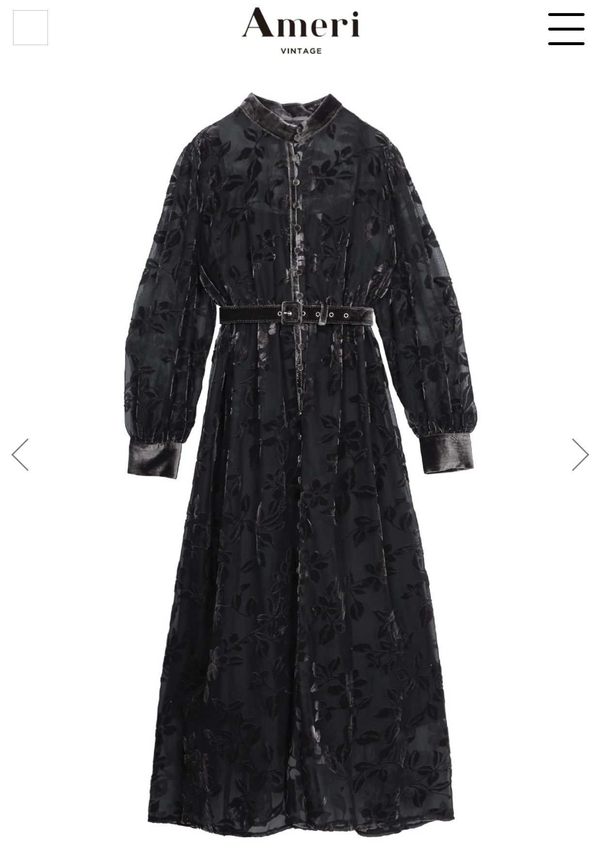 るるちゃん Ameri Vintageのワンピース一目見た瞬間心臓がぎゅんんッッッてなって気がついたら予約してた これが 恋 あぁ めちゃくちゃ素敵だ なんて美しい 早く着たいな T Co P3nxvl5lq1 Twitter