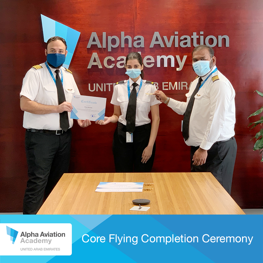 AirArabiAcademy's tweet photo. Congratulations to our cadets on receiving their first wings further to the successful completion of the Core Flying phase of their training!✈️
#aviation #flying #pilot #PilotsofTwitter #PilotTraining #AviationTraining #AlphaAviation #AlphaAviationAcademy #MPL #ATPL #airlinepilot https://t.co/P0QQUbeCgw