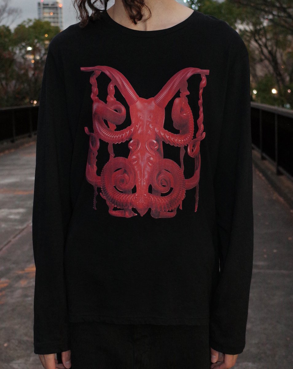 jessekanda's tweet image. Jesse Kanda ‘Goat’ Black Longsleeve T now on wwwomb.jessekanda.com shipping worldwide