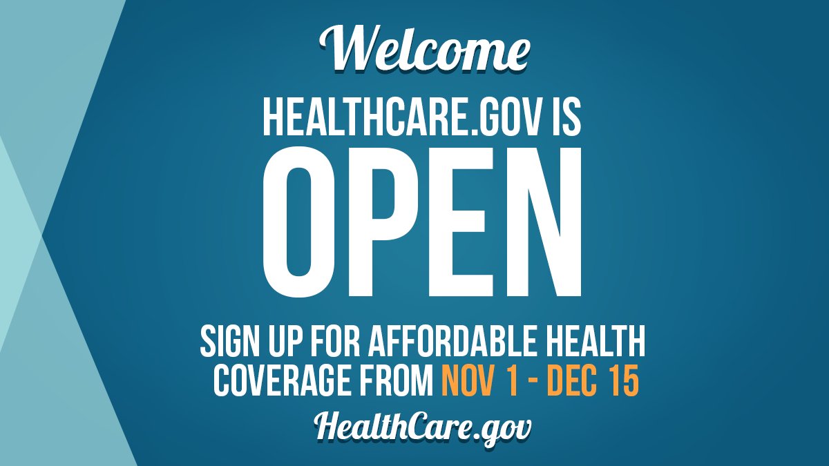 RepTorresSmall's tweet image. During these uncertain times, having reliable, affordable health insurance is more important than ever. 

Open Enrollment is only six weeks – November 1 to December 15. Don’t miss your chance to #GetCovered for 2021! healthcare.gov