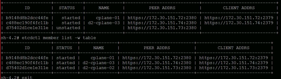 ggomezs's tweet photo. #openshift replacing etcd instances with new nodes its easy, using UPI on vSphere ! 😎 https://t.co/betAPB2Oqt