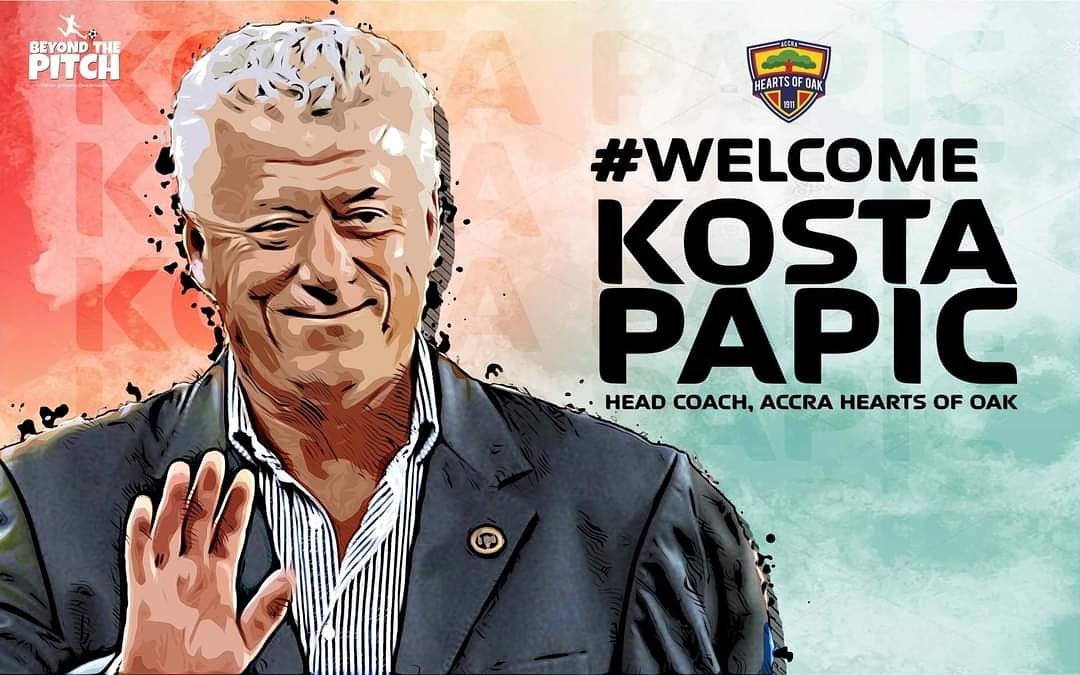 BSportsgh's tweet photo. Officially:  Accra Hearts Of Oak Appoint Kosta Papic As New Head Coach 📑

#GPL2020-2021 [#B-sports ⚽] https://t.co/yHdZTcdrkL