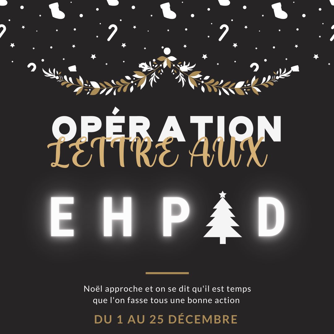 Adespol's tweet photo. OPÉRATION LETTRE AUX EPHAD 🎄 https://t.co/UF4NLnqXpF