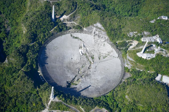 Arecibo observatory has now totally collapsed EoK1tXlXIA0zKbc?format=jpg&name=small