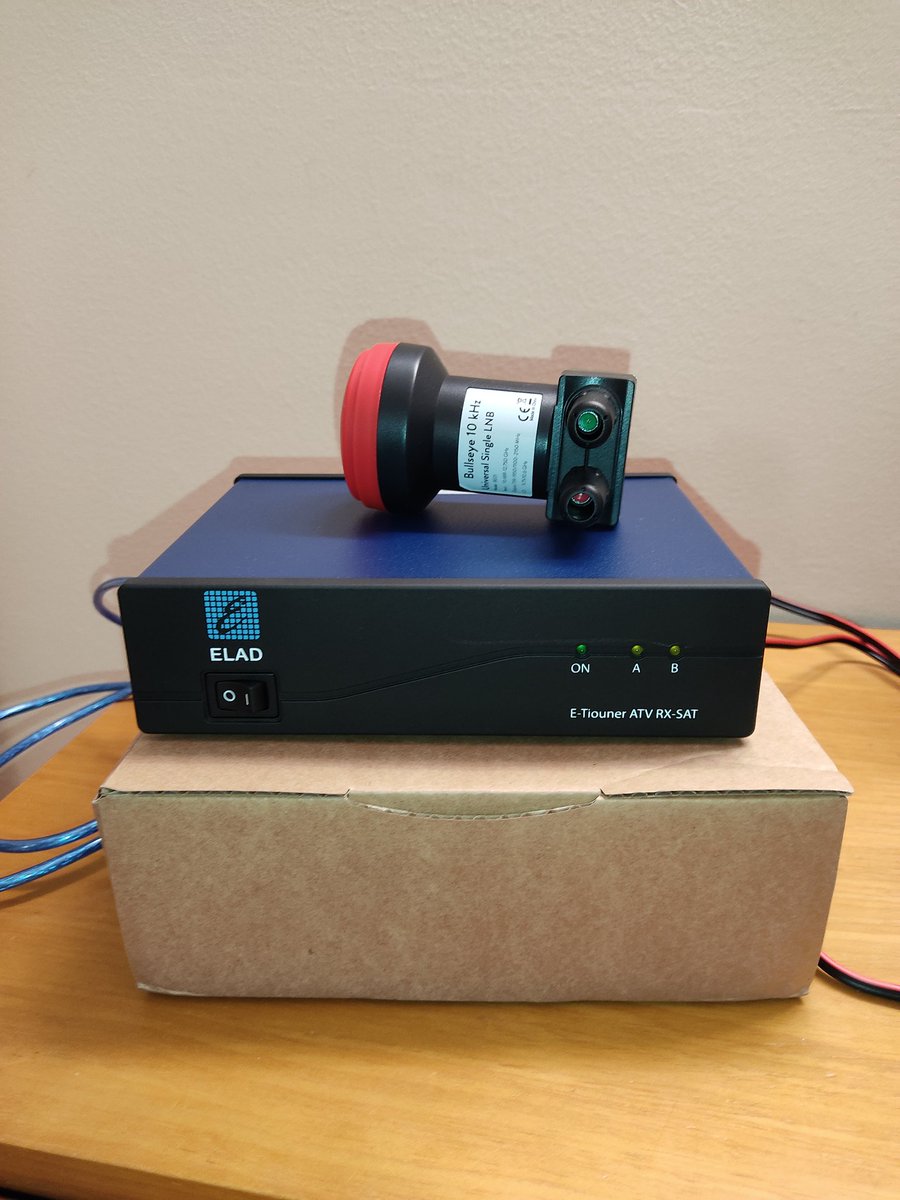 Ready for fun in DATV QO-100...only RX for now.