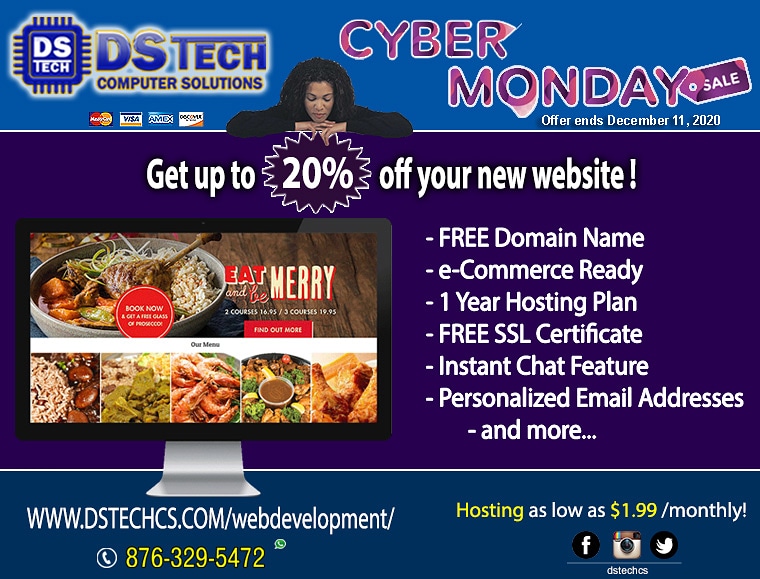 dstechcs's tweet image. Get a professional website for your business! Web and Email hosting starting as low as $1.99.
Visit: dstechcs.com   #dstechcs