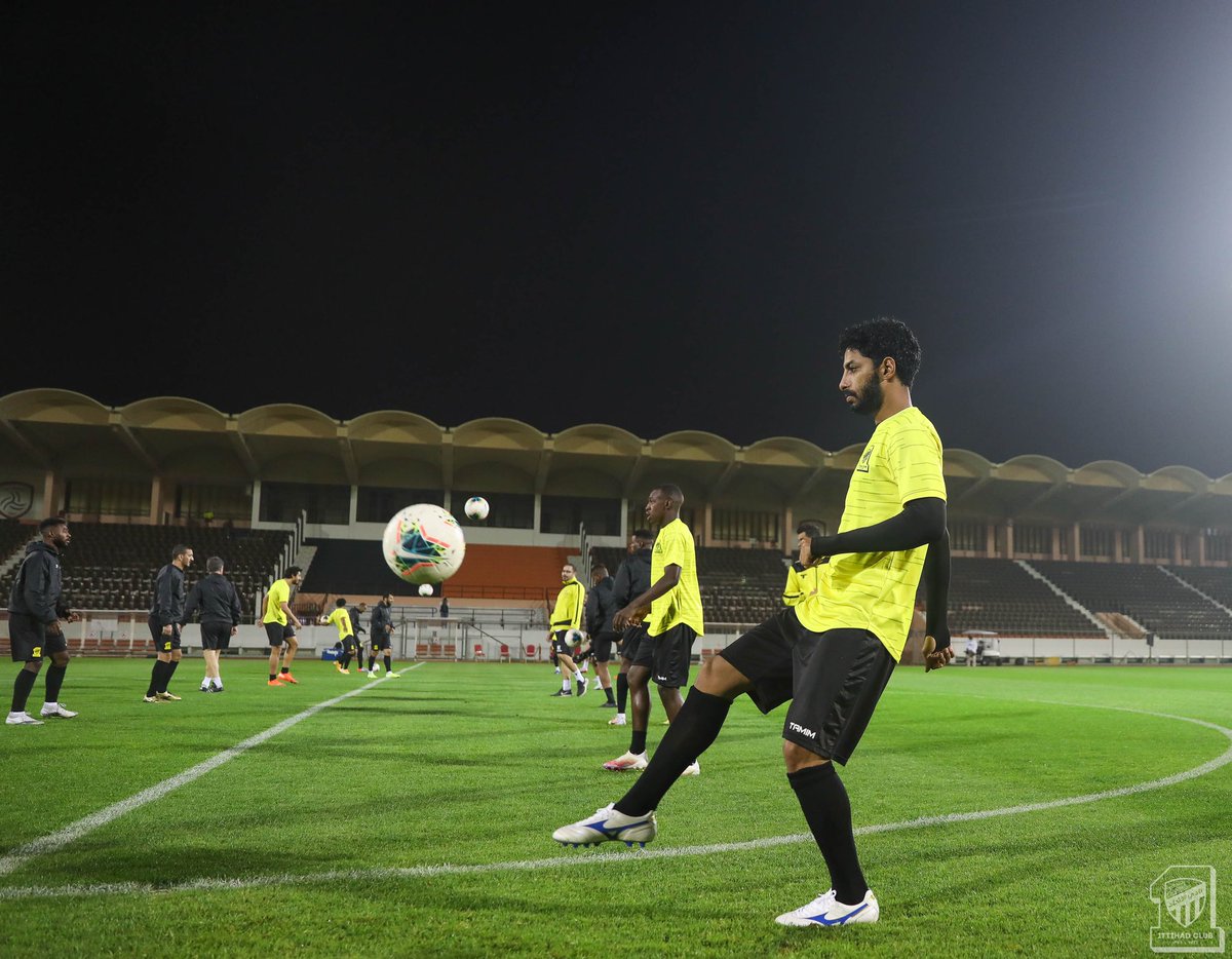 ittihad's tweet photo. النمور تنهي تحضيراتها لملاقاة الشباب عربياً 📸 https://t.co/2f5WaedaOC