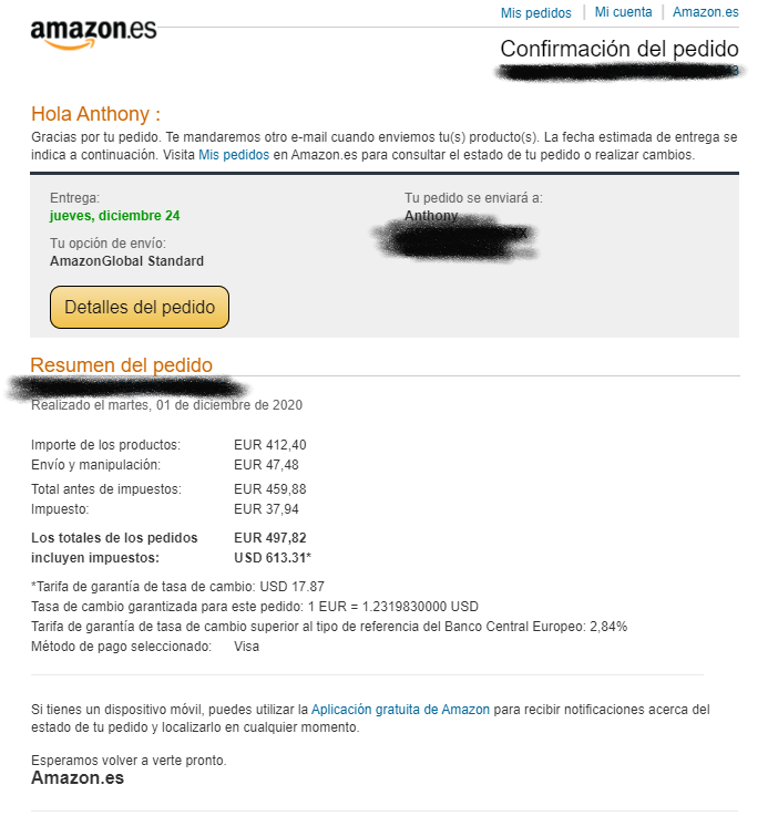 OneNotification's tweet photo. Thanks for the Amazon Spain link! Was able to order to the US, preciate you guys! @ChitoGaminYT @GYXdeals @ShowtimePro4 https://t.co/rZysymdGUA
