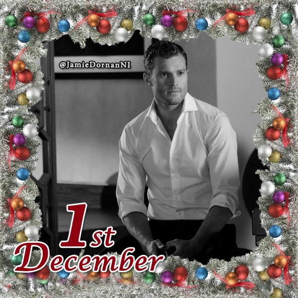 The #JDNI Advent Calendar is back! Usually its a recap of the year; we'll take a look at JD's career highlights instead. #JamieDornan's most high profile role to date is of course #ChristianGrey Did you know that the trilogy started filming exactly 7 years ago today?
 FiftyShades
