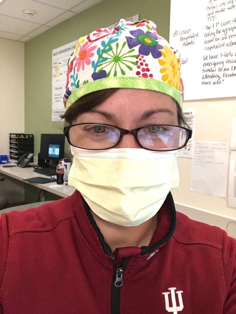 Rough COVID stats in Indiana today. I am working in the ER today and also working w/ dedicated teams to help get us to the other side of this pandemic when sometimes the battle feels lost. 1/