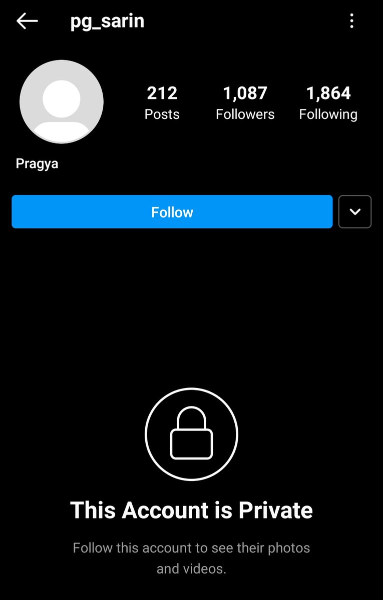 Oh wow their insta profiles are in private mode now 