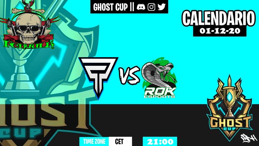 📌| Jornada 1
🗓️| 1 Diciembre
🎙️| Caster

⚔️| <a href="/PatriotsGaming_/">croquetasfritas29</a> 🆚 @ReignKillers
⏱️| 21:00
🎙️| <a href="/fervulk/">Fervulk</a>

Mucha suerte a los dos equipos 🍀

(Hubo un error en el anterior tweet)