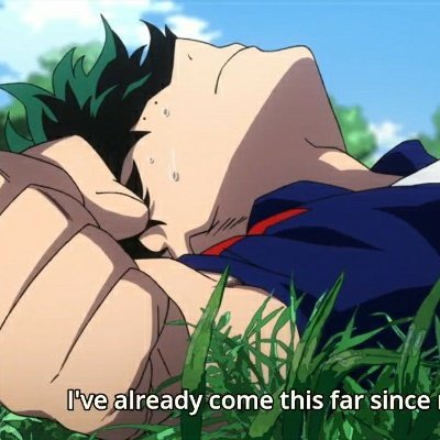 deku's neck & jawline - a thread