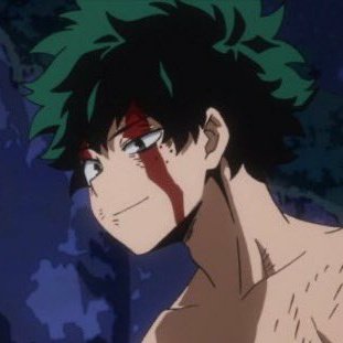 deku's neck & jawline - a thread