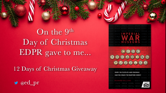ed_pr's tweet photo. These cold winter nights are perfect for cosying up & working your way through a book of puzzles ❄️ Today’s #giveaway is a copy of @I_W_M #CodeBreakingPuzzles (@welbeckpublish) so if you would like to be the lucky winner follow us & retweet this tweet by 9:30am tomorrow (UK only) https://t.co/YCj4CrLDtb