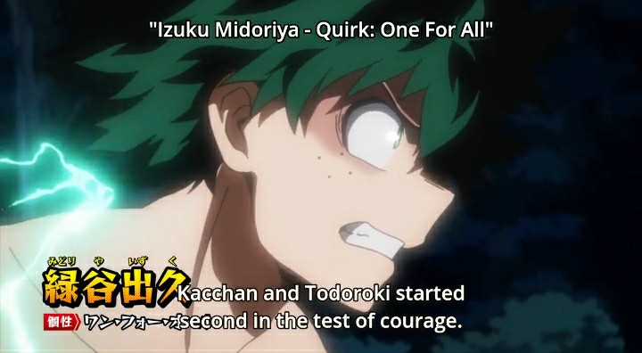 deku's neck & jawline - a thread