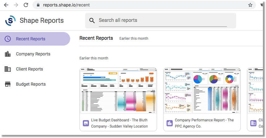 Introducing Shape Reports: 
📈Launch Prebuilt PPC Reporting and Live Dashboards in a Few Clicks

Now share access to live PPC data with anyone whether they have a Shape account or not.

How to launch, view and share reports with your clients and teammates:
shape.io/ppc-reporting-…