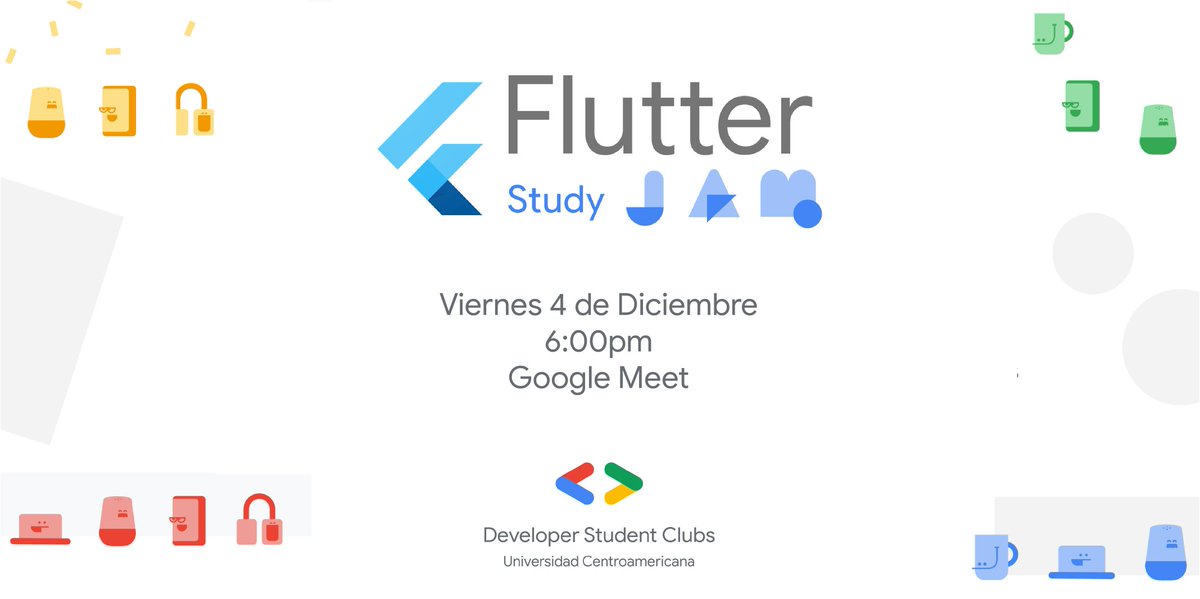 dsc_uca's tweet image. 🔍 ¿Alguna vez te has preguntado cómo crear asombrosas aplicaciones nativas en iOS y Android a partir de un único código base? 💻
💥En el último evento del 2020, Flutter Study Jams, tendrás la oportunidad de reunirte con miembros de tu comunidad para aprender de esta tecnología.