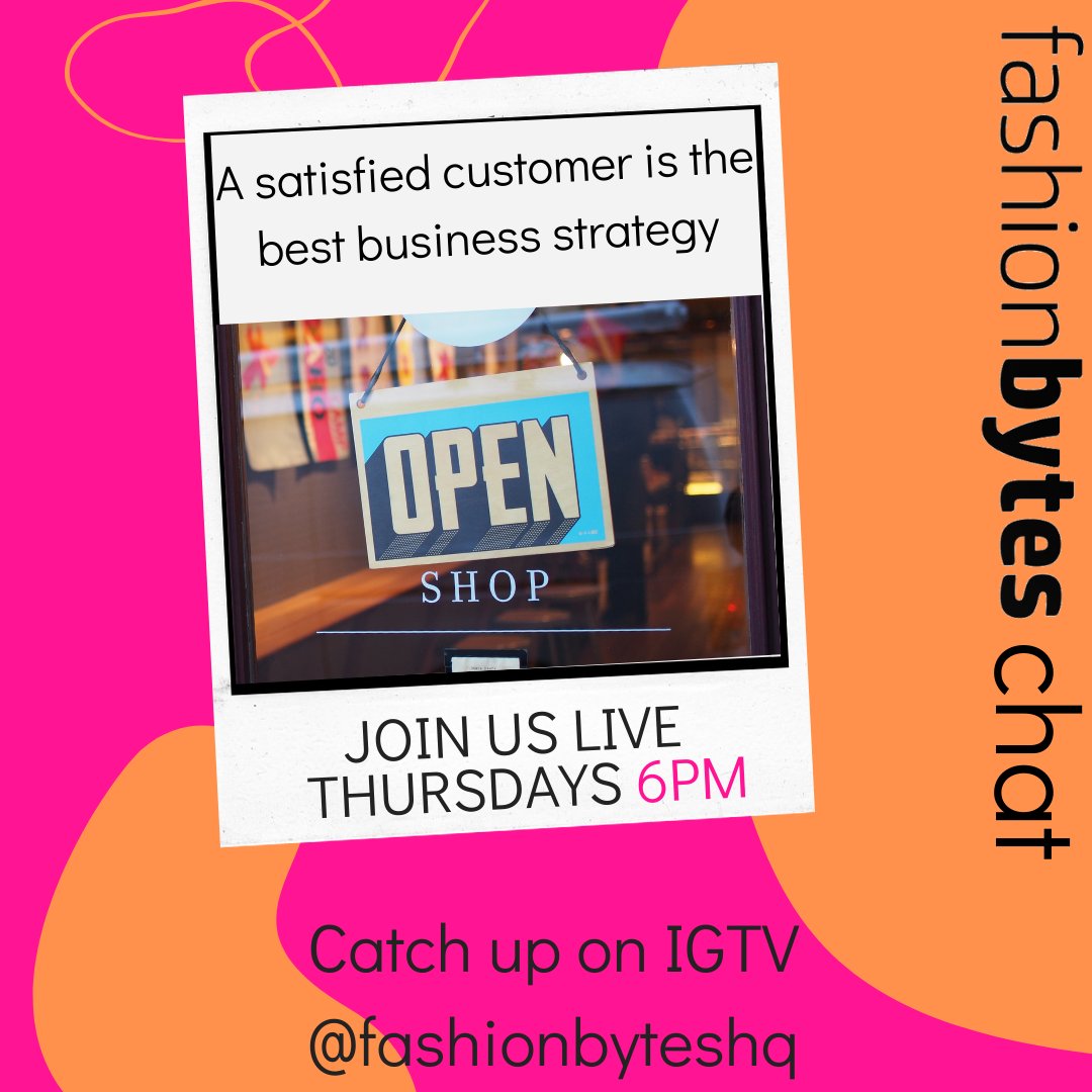 As we navigate our way through another lockdown &amp; the end of an incredibly challenging 2020, join us Thurs 6pm on Insta as we chat with Kyle Monk, Director of Insight at BRC, the voice of #British retail. What's next for our high streets? #fashion #highstreet #fashionbyteschat