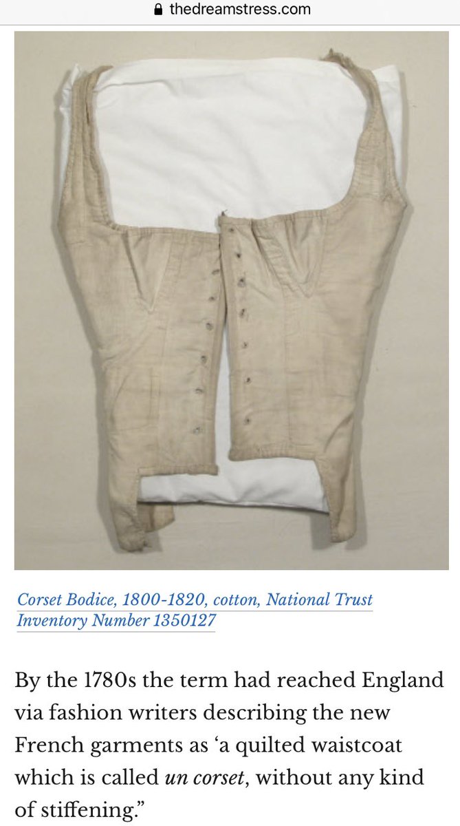 to put a very long story short, 19th c. corsets evolved from 17-18th c. stays. stays were fully boned (each diagonal line in the first pic is a strip of baleen!), while corsets originally contained no boning. later, they were boned, but more strategically than stays.
