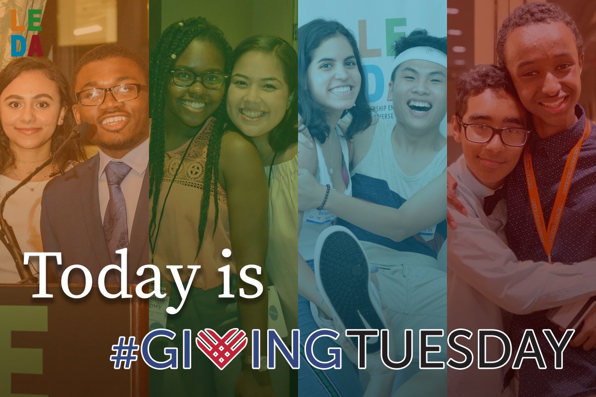 LEDA_Scholars's tweet photo. #GivingTuesday is here! As part of this global campaign, help LEDA continue empowering our #LEDAScholars and #LEDACareerFellows – online and in person – on their journeys as our society's future leaders.
🙏Thank you for believing in our work!🙏
https://t.co/cX20zZPgD2 https://t.co/ejTnUazUIi