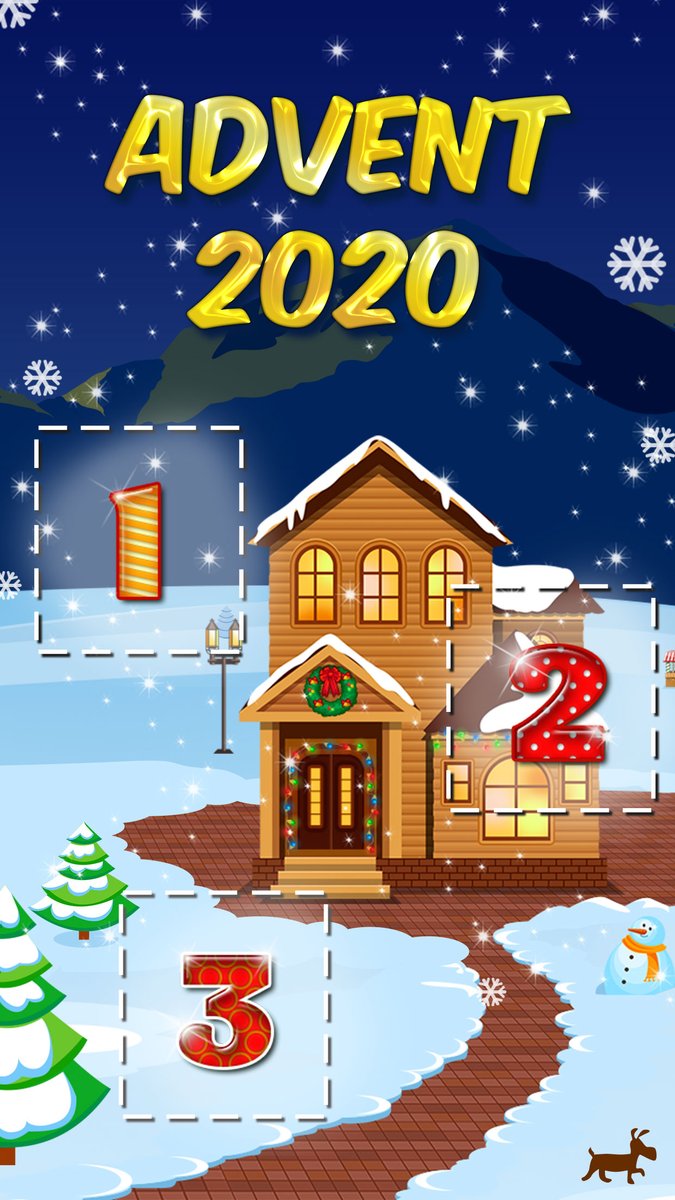 magicsolver's tweet image. Advent Calendar 2020 is starting today on Apple iTunes and Google Play bit.ly/adventapp2020 Discover the gingerbread man game inside door #1! #adventcalendar @appchocolate