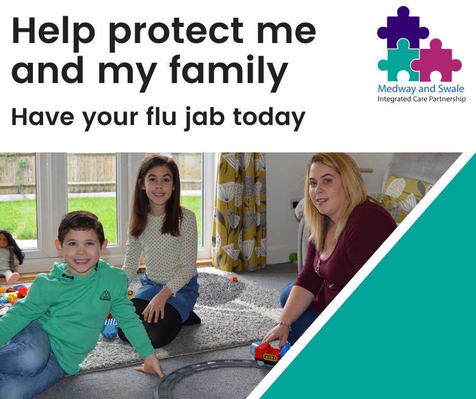 It’s easy for us to pass the flu virus on without knowing. Even if we’re healthy, we can still get flu and spread it to the people we care about. Help protect yourself and others by having your flu jab.  

#ProtectKentandMedway #KentTogether #GetYourFluJab
