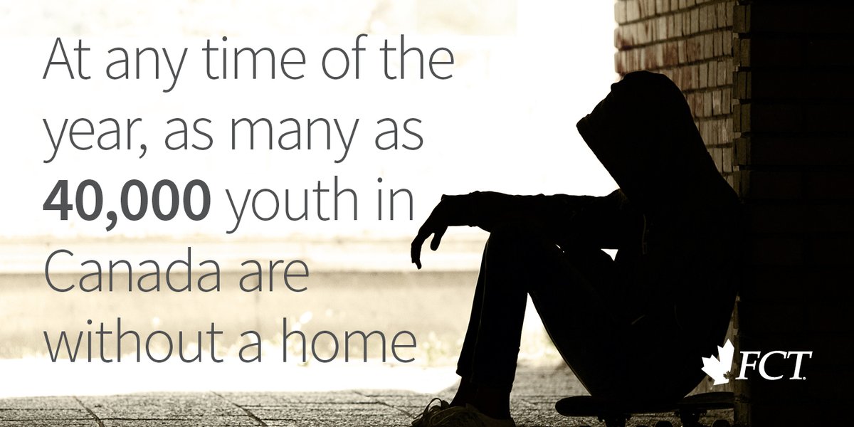 FCT_Canada's tweet photo. Help us combat youth homelessness! For every share this post gets, FCT will donate $5 (up to a max. of $10,000) to nine community partners across the country. Campaign ends at 11:59pmET on Dec. 8. #wereinvested https://t.co/3LWUx1eYVn