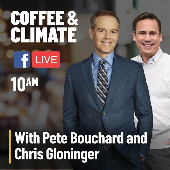 ChrisGloninger's tweet photo. Two Guests Today! First Dr. Al Plueddemann of @WHOI to talk about #climatechange research during and after #COVID19 lockdowns. We will also be talking with @robshirkey about #warminglabels &amp; his upcoming book! Join us for Coffee &amp; Climate @nbc10boston:
https://t.co/BWsgo66w7e https://t.co/mYk1kD2dYM