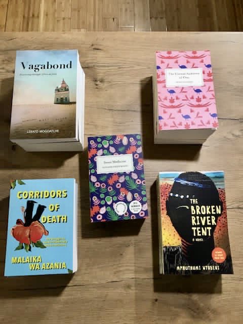 book_capital's tweet photo. Restocked @_BlackBirdBooks titles just arrived! Remember to ask for your free bucket hat when you buy one of these and other @_BlackBirdBooks  titles we have in store. @KeletsoMopai @MalaikaWaAzania @MadamAfrika @remythequill @mpushntabeni https://t.co/KaTJZrbW7o